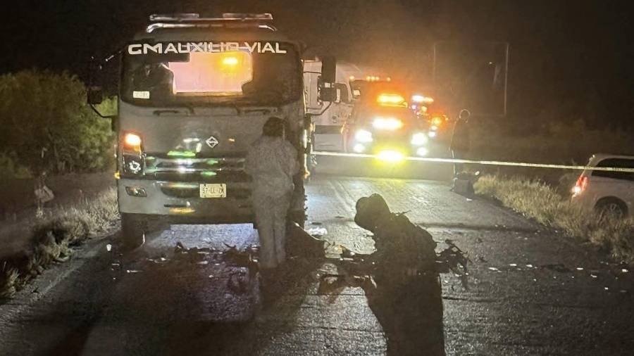 El golpe fue de frente, según la información; autoridades acudieron al lugar para tomar conocimiento de los hechos.