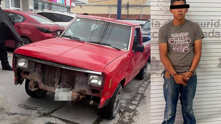 Mediante el seguimiento de cámaras de vigilancia y labores de campo, las autoridades lograron la detención y recuperación.