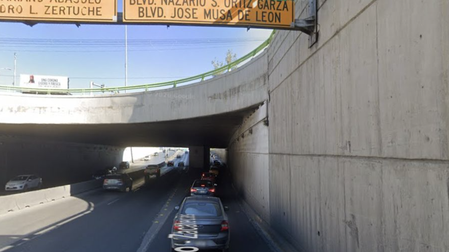 El cierre del paso a desnivel en el periférico Luis Echeverría Álvarez iniciará este sábado a las 8:00 horas por trabajos en una rejilla pluvial.