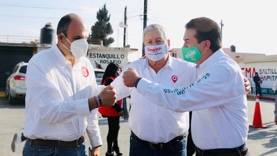 Que a Saltillo le vaya mejor, anhelo común de los candidatos del Revolucionario Institucional en Coahuila