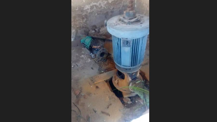 Los desperfectos obligan a suspender el abastecimiento de agua de manera temporal.
