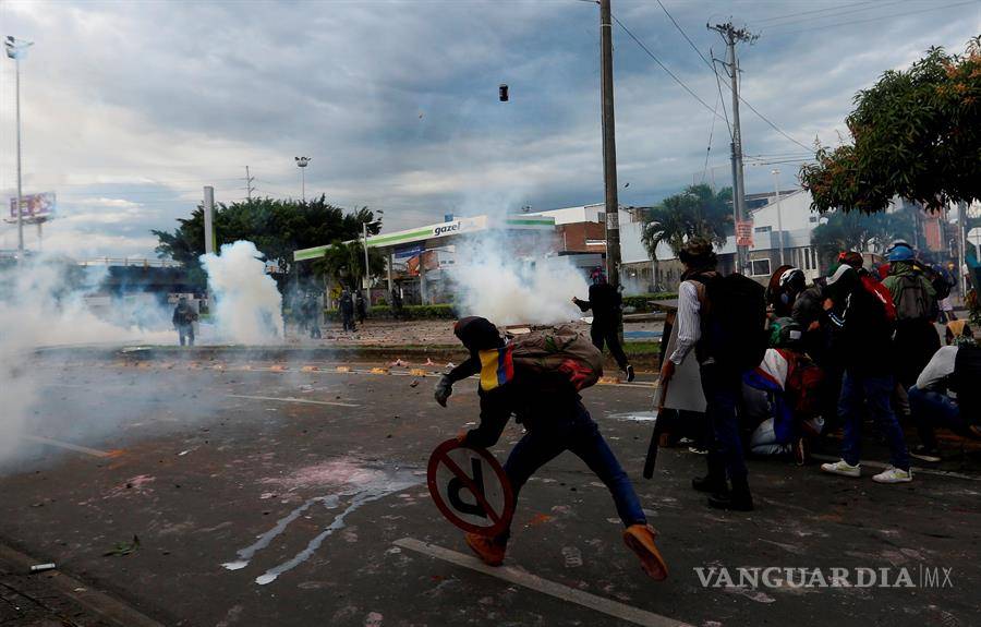 $!Así se ven las calles después de 15 de días de protestas en Colombia