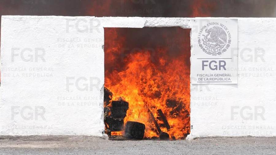 Esta acción contribuye a que la droga no llegue a los ciudadanos.