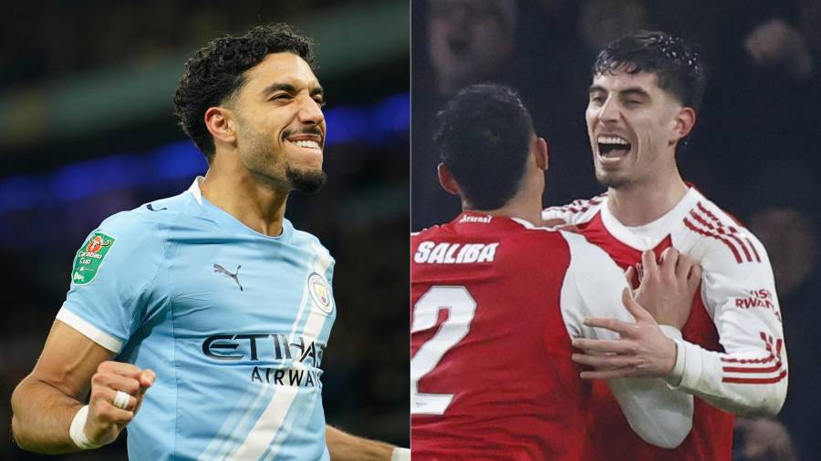 Arsenal y Manchester City se medirán en la final de la Carabao Cup el 22 de marzo en Wembley Stadium, con el primer título doméstico de la temporada en juego.