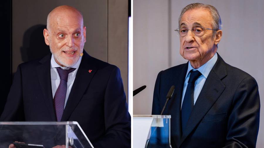Javier Tebas enfrenta una nueva ofensiva institucional del Real Madrid, que exige su renuncia a LaLiga y a la Federación Española tras sus polémicas declaraciones.