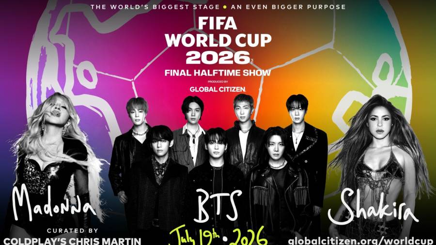 La Final del Mundial 2026 se jugará el 19 de julio en el New York New Jersey Stadium, donde BTS, Madonna y Shakira encabezarán el primer show de medio tiempo en una Final de Copa del Mundo.