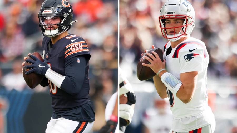 Drake Maye y Caleb Williams protagonizarán el Thursday Night Football de la Semana 7, cuando Patriots visite a Bears en Chicago.