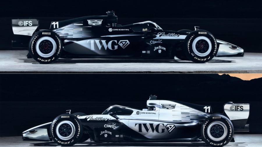 El livery de Cadillac para la F1 2026 fue revelado en el Super Bowl y simboliza el arranque oficial del proyecto estadounidense en la categoría, con Checo Pérez como una de sus principales apuestas deportivas.