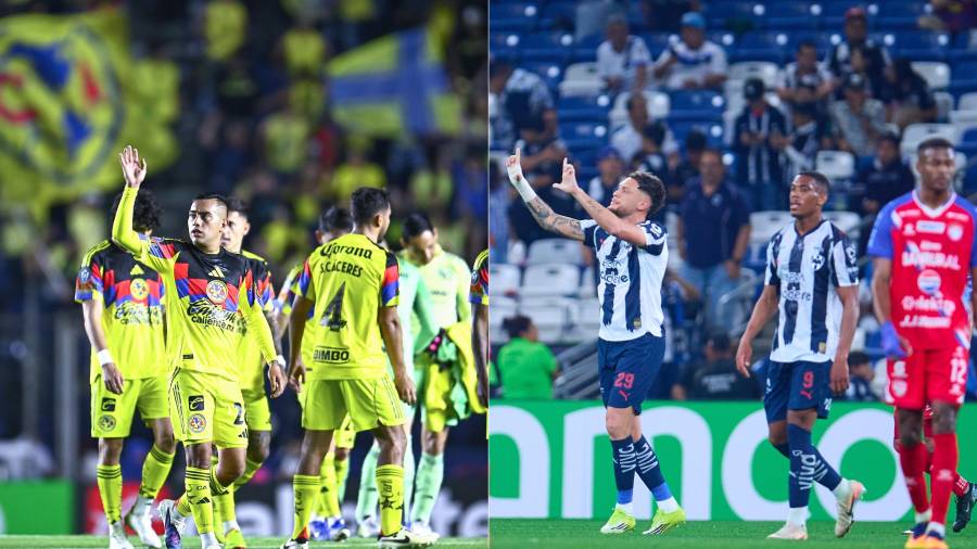 América y Rayados celebran su clasificación a los Octavos de Final de la Concacaf Champions Cup 2026 tras superar sus respectivas series ante Olimpia y Xelajú.