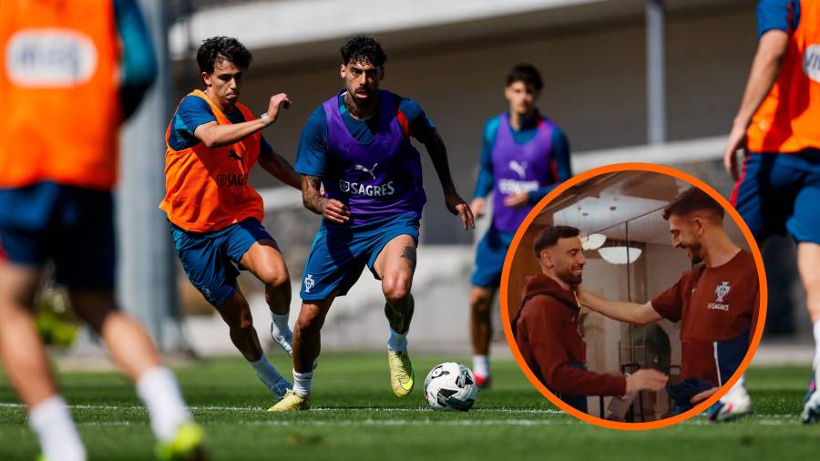 Paulinho se incorporó a Portugal en Cancún, donde la selección lusa inició su concentración en México antes del amistoso frente al Tri en el Estadio Banorte.