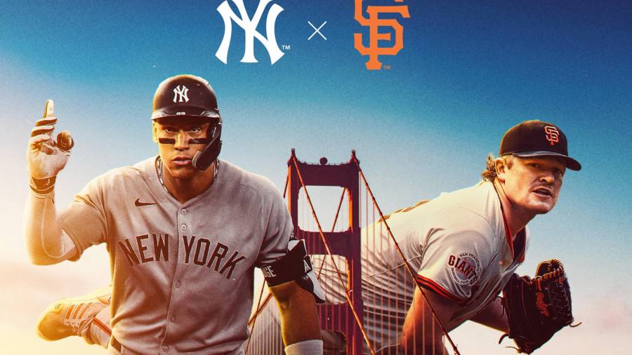 Yankees de Nueva York y Giants de San Francisco ponen en marcha este miércoles la temporada 2026 de la MLB con el primer juego oficial del calendario regular.