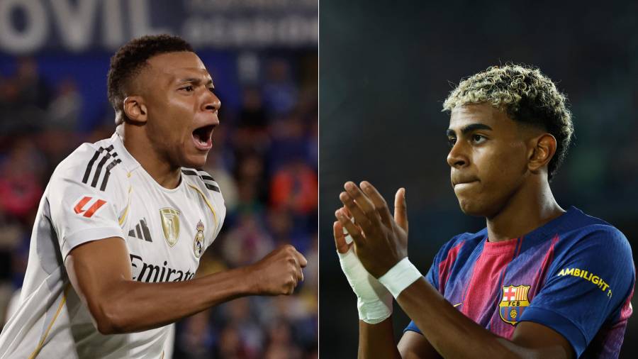 Kylian Mbappé y Lamine Yamal protagonizan el nuevo duelo generacional del Clásico: experiencia y potencia frente a juventud y talento puro.