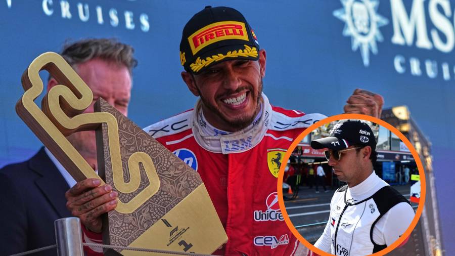 Hamilton hizo la épica y tuvo su primera conquista con Ferrari, mientras que el mexicano Checo Pérez vuelve a quedarse fuera de puntos.