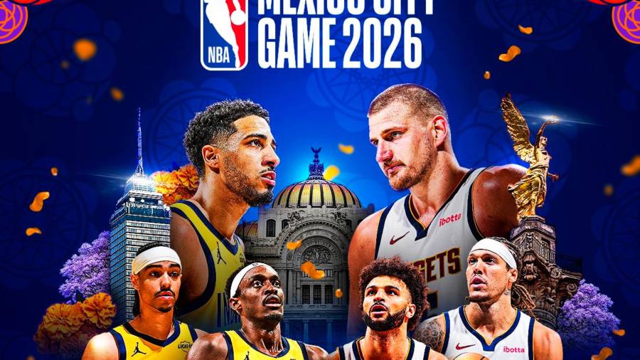 La NBA volverá a la Arena CDMX en 2026 con un duelo de temporada regular entre los Nuggets de Denver y los Pacers de Indiana, en uno de los eventos de basquetbol más esperados del año en México.