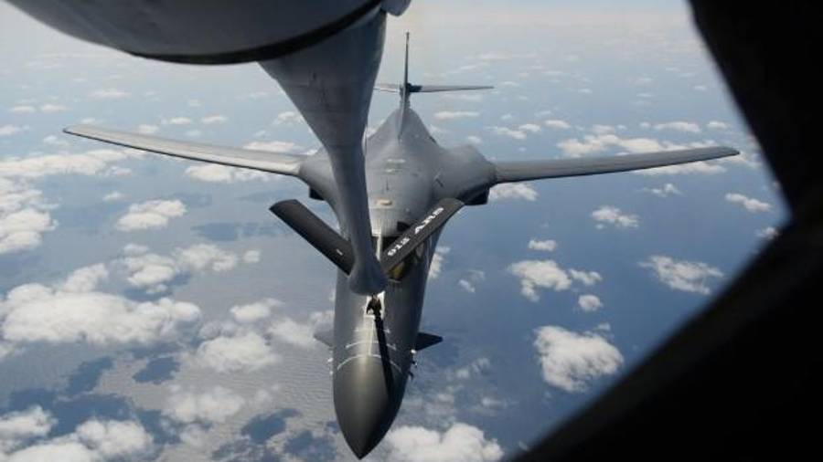 Un posible ataque iraní con drones causó la salida de aviones de EU de una base aérea británica