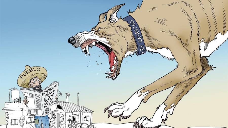 Nueva ley catastral: Así, de repente