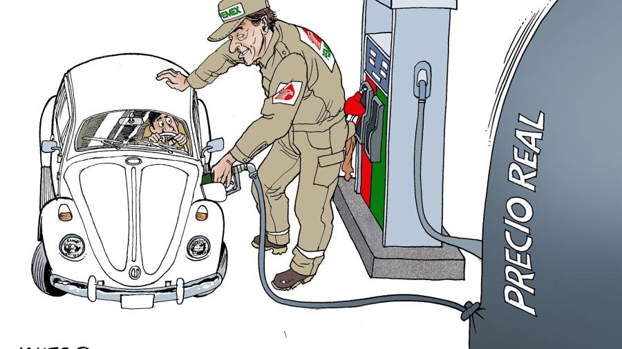 Gasolina, a 24 pesos todavía