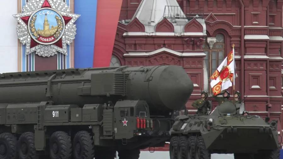 Misil nuclear estratégico ruso Topol-M.