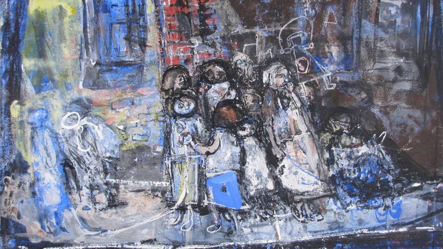 Cuando Éder llegaba, reunía a todos los niños de la calle y jugábamos cosas más entretenidas.