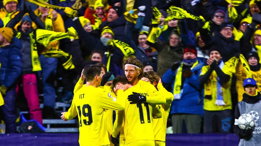 El Bodø/Glimt celebró una noche histórica tras imponerse 3-1 al Manchester City en Noruega, resultado que sacudió la fase de liga de la Champions League.