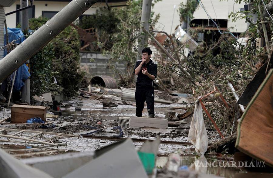 $!Japón busca supervivientes tras el paso del poderoso tifón Hagibis, hasta ahora hay 56 muertos