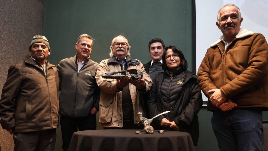 Investigadores del Museo del Desierto y de la Universidad Humanista de las Américas presentaron oficialmente al Xenovenator espinosai, una nueva especie de dinosaurio carnívoro descubierta en Coahuila.