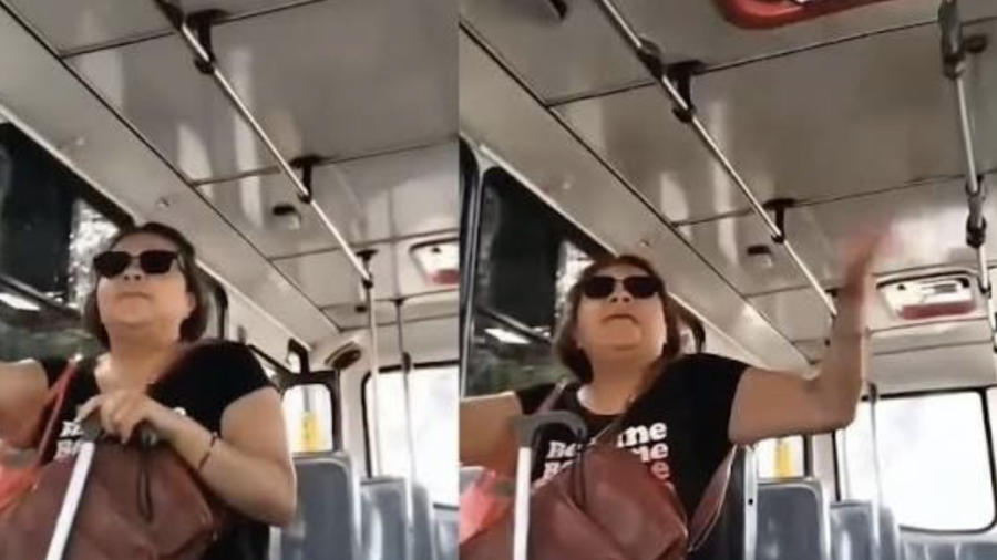 Una pasajera protagonizó una acalorada discusión con el conductor de una unidad de transporte público en Puebla después de quedarse dormida durante el recorrido y pasar la parada donde pretendía bajar.