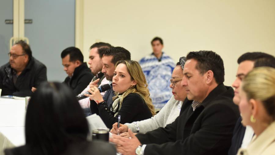 Representantes de comisiones municipales y organizaciones civiles durante la presentación del proyecto de reglamento de la Unidad de Vigilancia Ambiental.