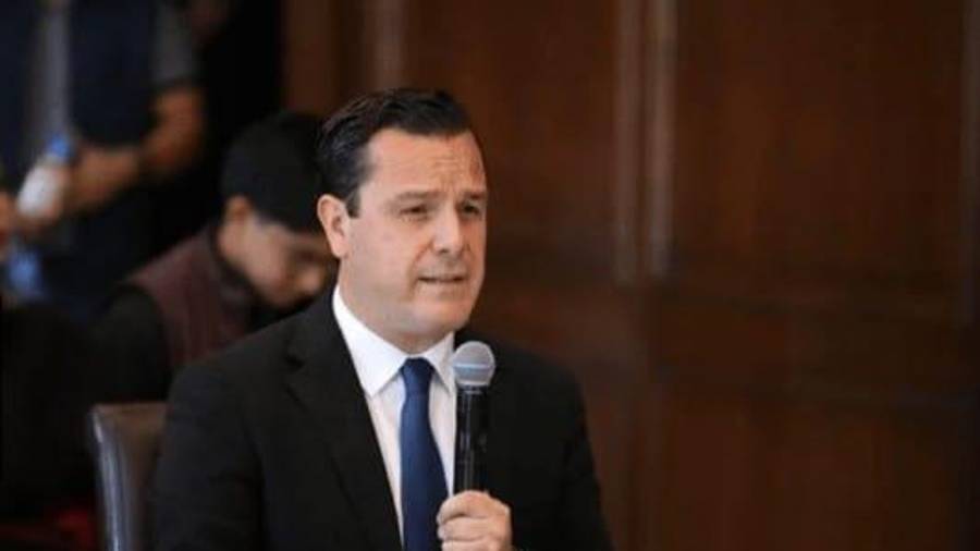 Federico Fernández dio a conocer que el exnotario enfrenta al menos 60 denuncias con afectación económica que ronda en los 50 mdp.