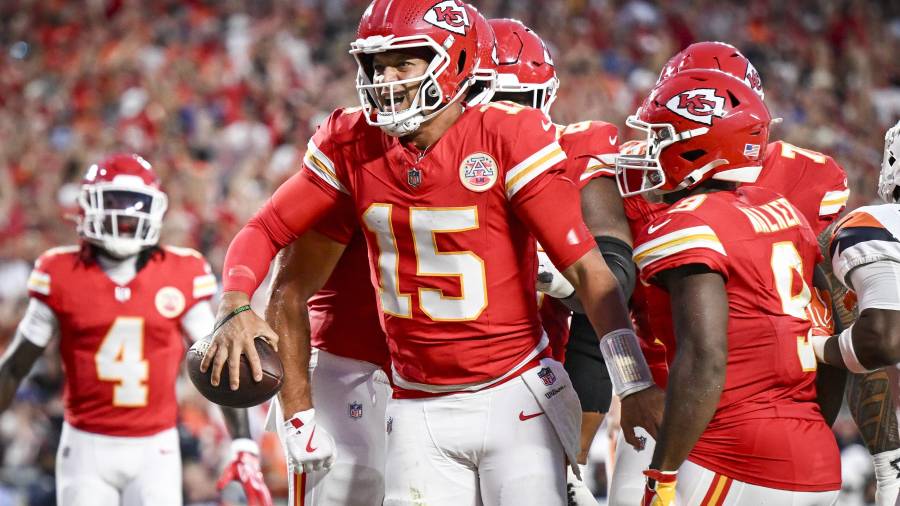 Patrick Mahomes comandará a los Chiefs ante Indianapolis en Arrowhead, donde Kansas City buscará su segunda victoria de la temporada.