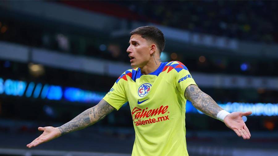 El uruguayo Brian Rodríguez ha sido uno de los mejores elementos del América y también uno de los que está a disgusto con el técnico.