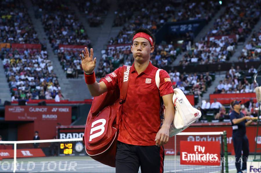Lesión deja fuera a Kei Nishikori