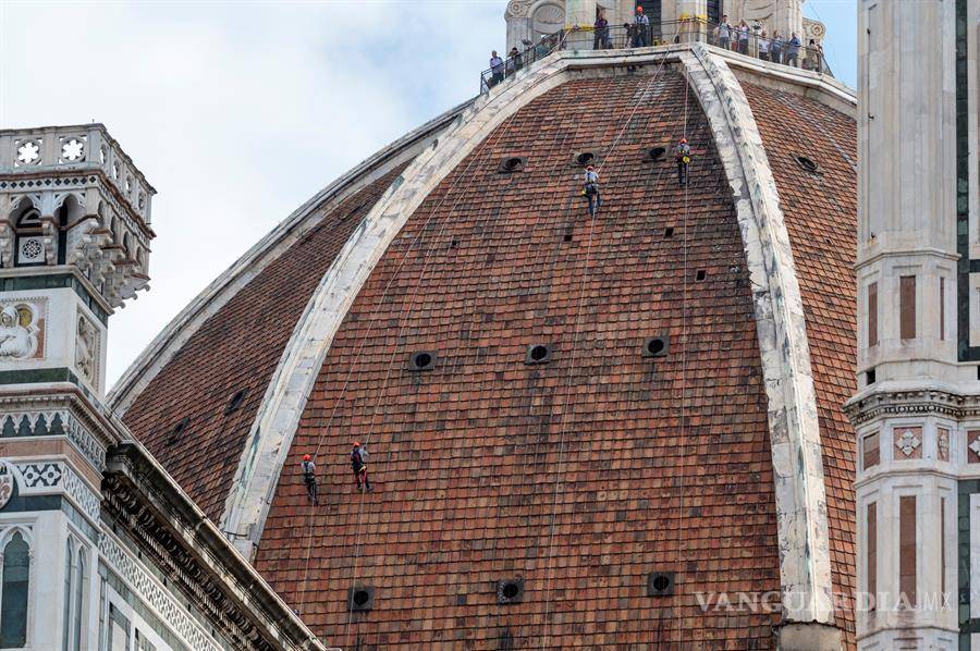 $!Seis siglos de la cúpula de Filippo Brunelleschi en la catedral de Santa María del Fiore en Florencia