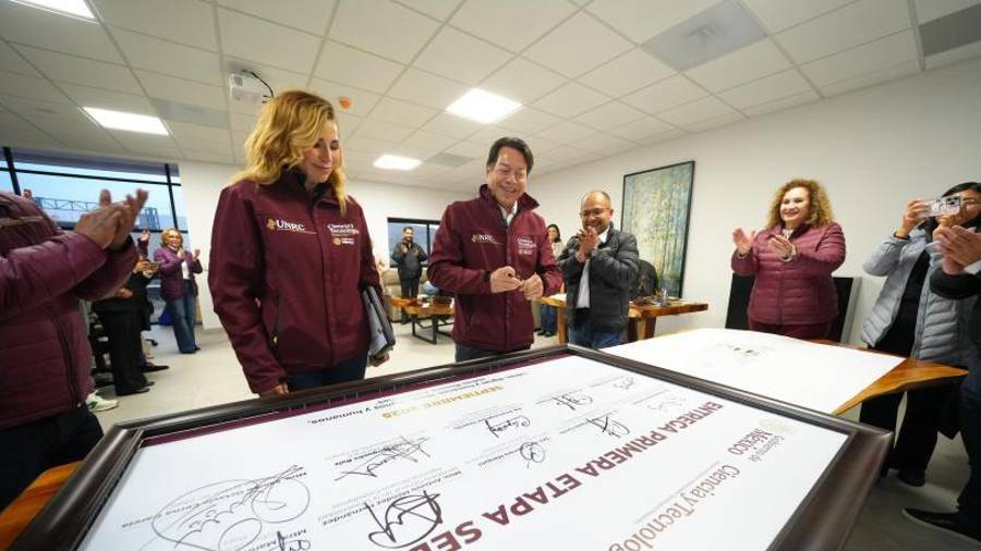 Delgado sostuvo que la ampliación de infraestructura forma parte de una prioridad nacional.