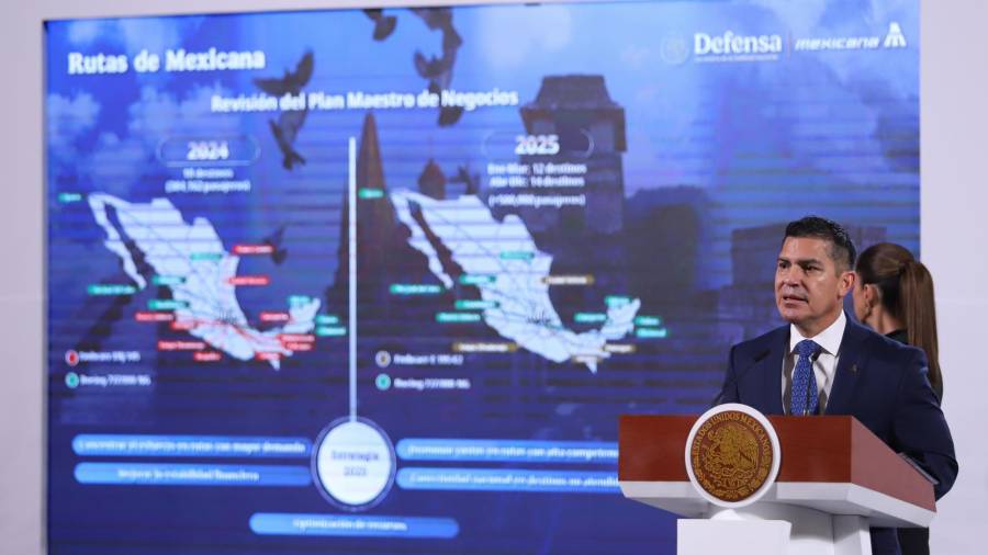 La estrategia incluye la incorporación de aviones Embraer y la optimización de rutas para priorizar destinos no atendidos, como Ixtepec y Palenque, reforzando su conectividad y calidad de servicio.