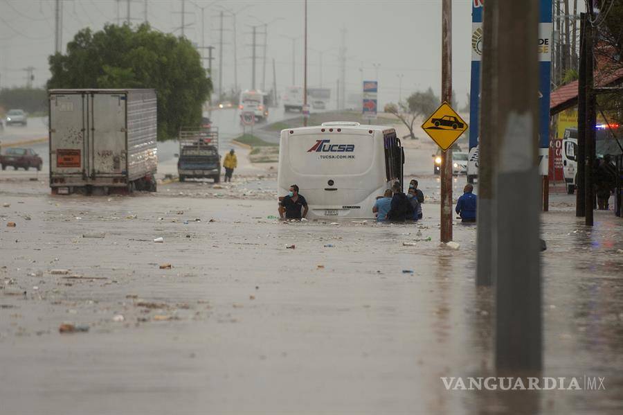 $!Huracán Hanna deja destrucción y desolación en su paso por Tamaulipas, Nuevo León y Coahuila (fotos)