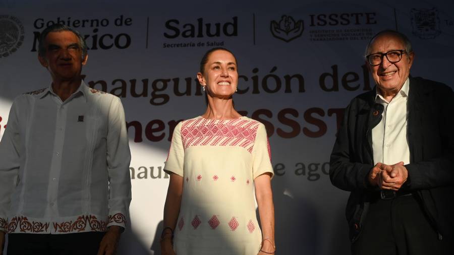 “Una de las palabras que define a la Cuarta Transformación es bienestar, el bienestar del pueblo”, dijo en Ciudad Madero, Tamaulipas.