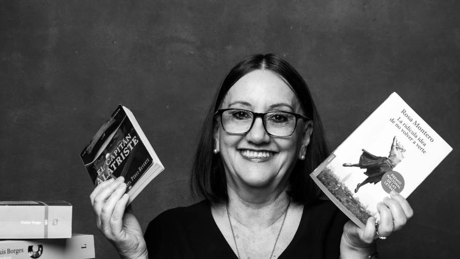 Anabel es promotora de la lectura, como herramienta para descubrir el mundo.