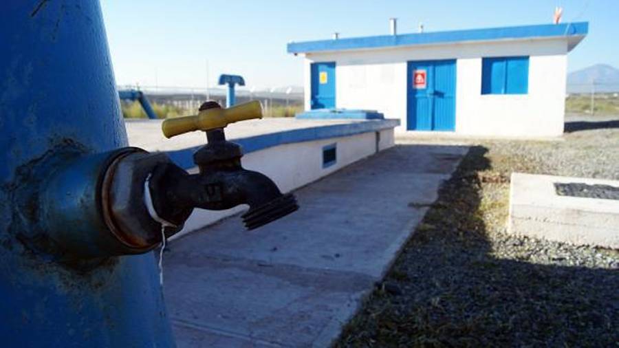 Según la última medición de Agsal, extraen agua de Zapalinamé a mil 550 metros sobre el nivel del mar.