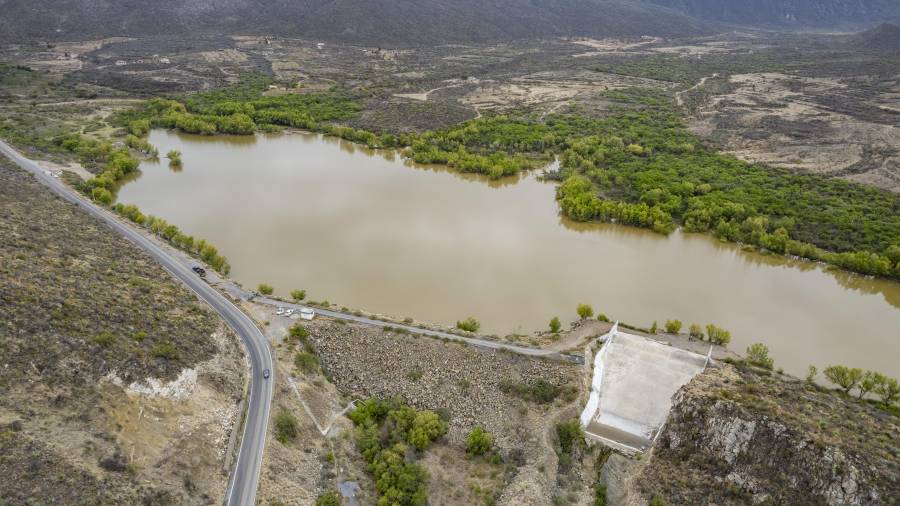 La presa Palo Blanco fue una herramienta útil para almacenar el agua de las lluvias de la región.