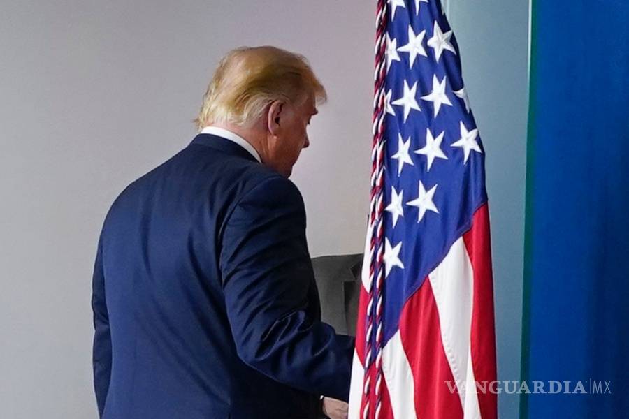 $!Donald Trump y el rostro de una derrota anunciada (fotos)