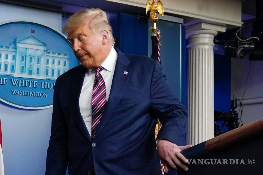 $!Donald Trump y el rostro de una derrota anunciada (fotos)