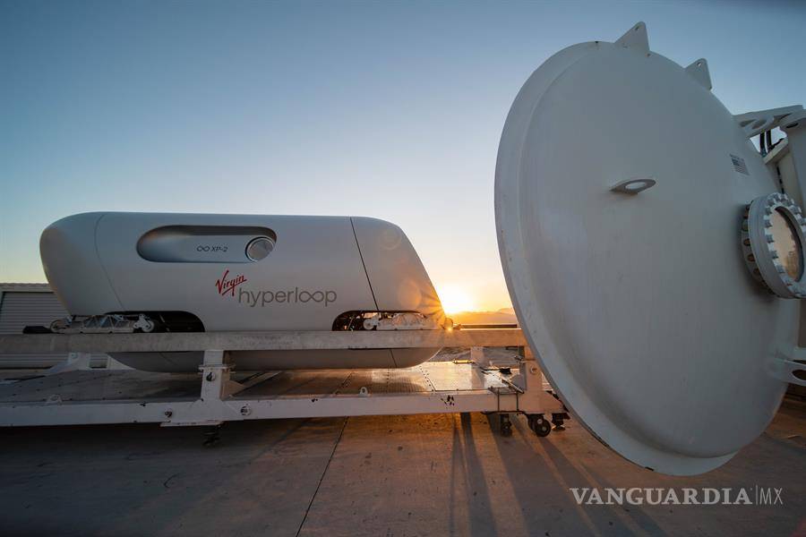 $!Mira el XP-2 nuevo vehículo espacial de Virgin Hyperloop (fotos)