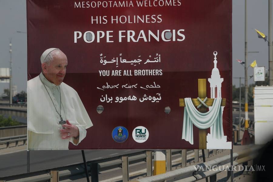$!Histórica visita del Papa Francisco a Irak en imágenes