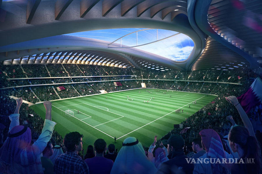 $!Zaha Hadid Architects donde trabaja el mexicano Edgar Payán, diseña un estadio para el mundial de Qatar
