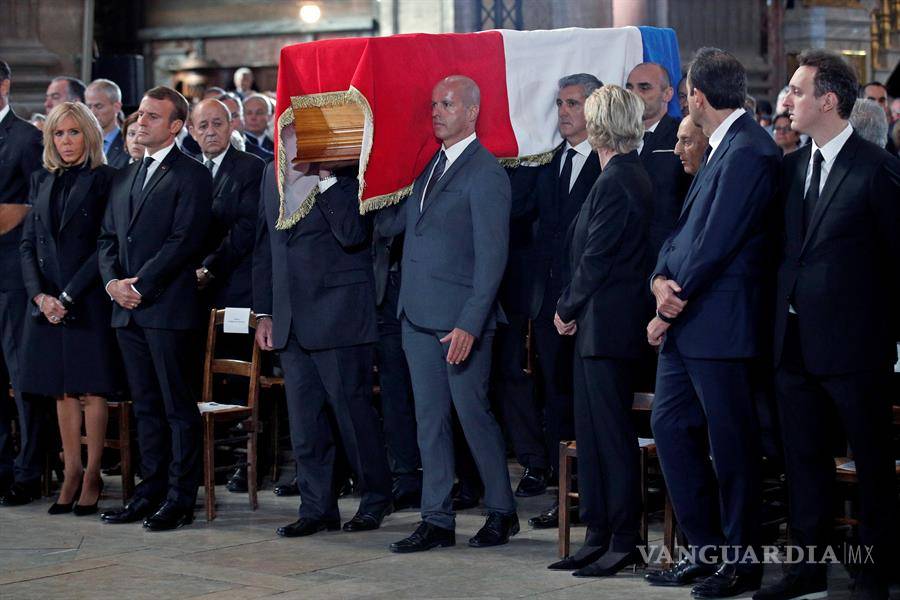 $!Último homenaje al expresidente francés Jacques Chirac en imágenes