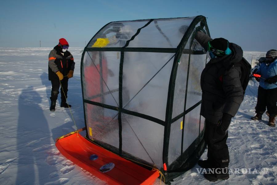 $!Buscan salvar el hielo del Ártico con una fina capa microesferas de vidrio