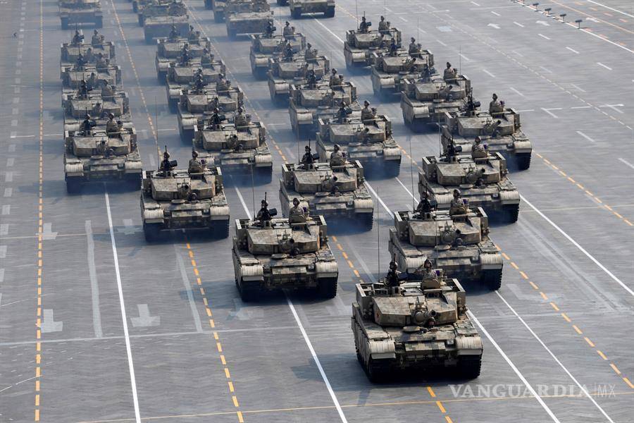 $!China exhibe su poderío militar en el mayor desfile de su historia