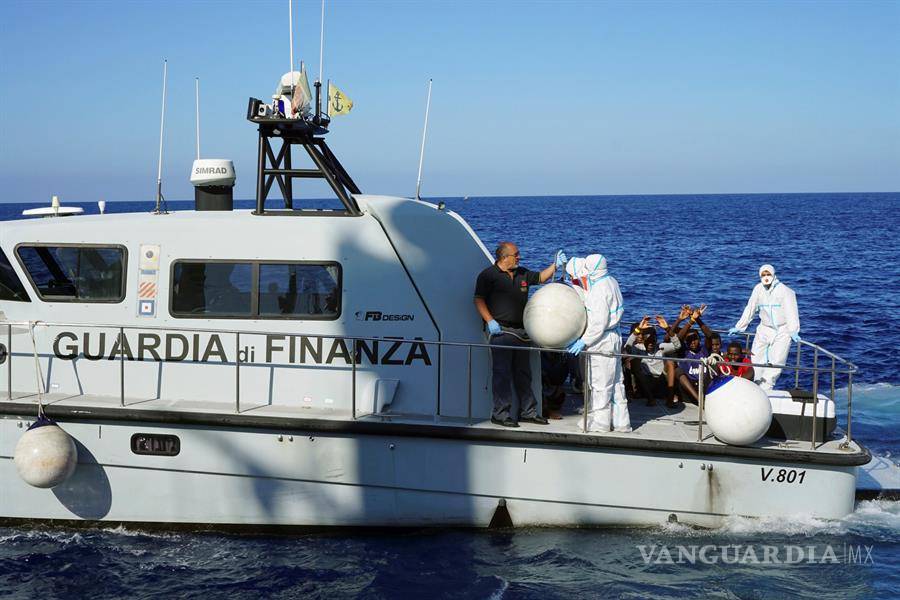 $!27 menores no acompañados del &quot;Open Arms&quot; desembarcan en Lampedusa