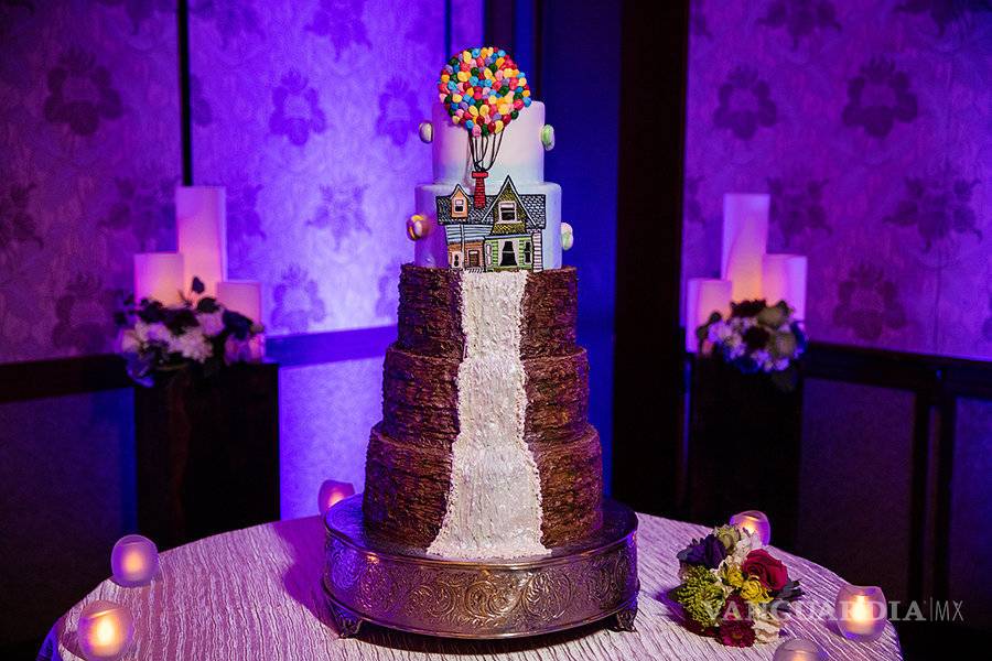 $!Los mejores pasteles de bodas inspirados en la magia de Disney